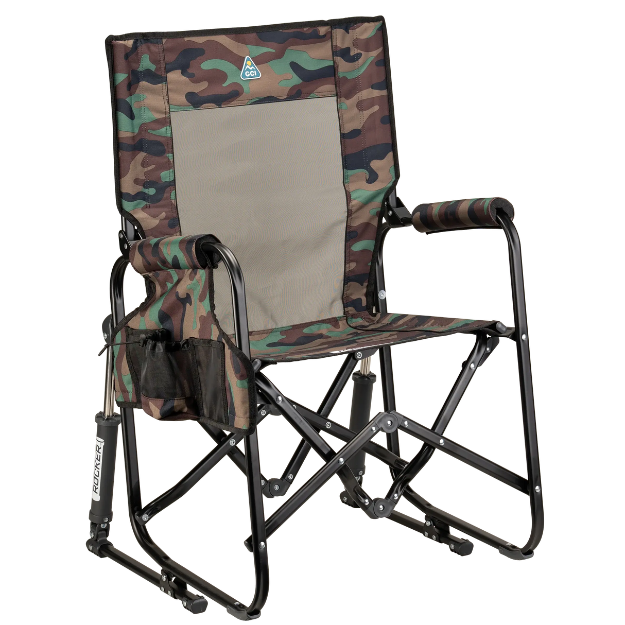 Gci Outdoor Stowaway Rocker Old School Camo Old schl camp