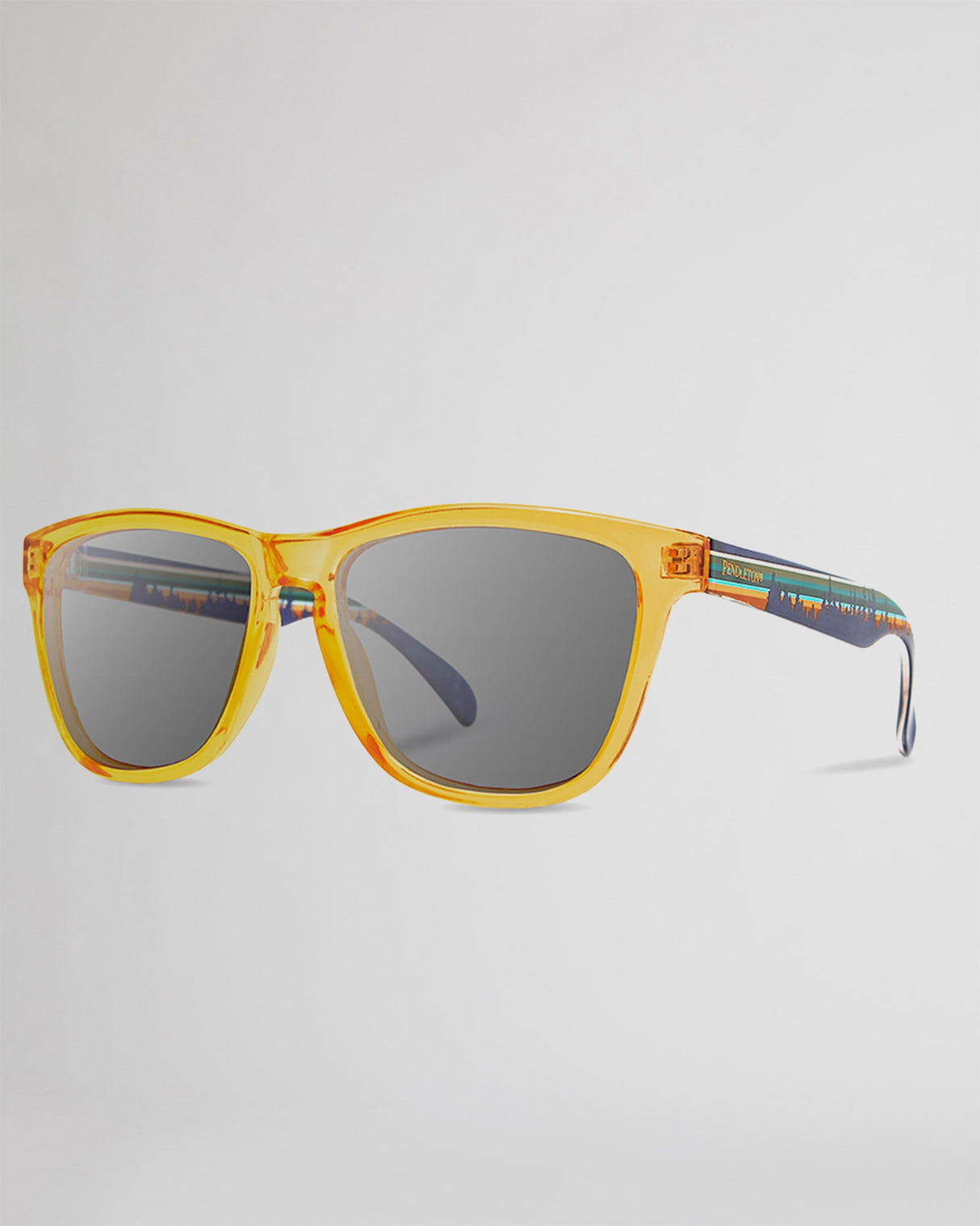 Shwood X Pendleton Kegon Polarized Sunglasses Orange pacific