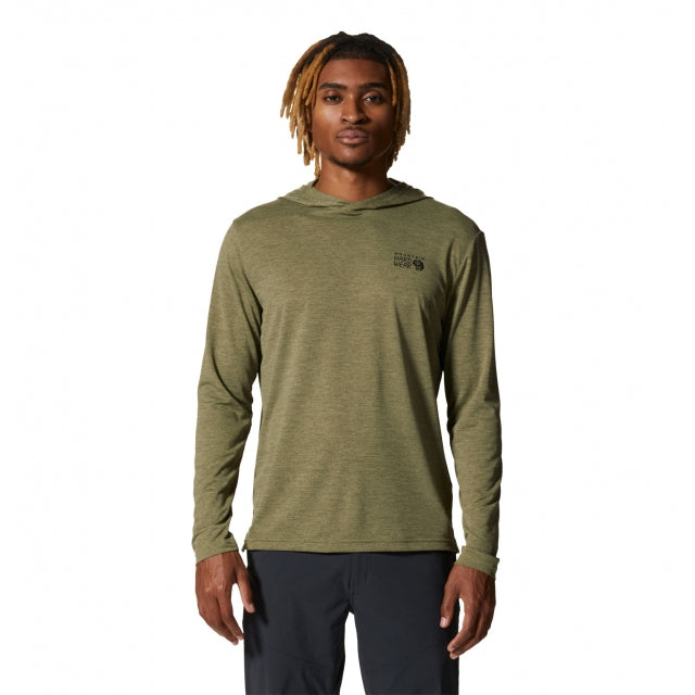 Mountain Hardwear Men's Sunblocker Hoody ight Cactus Heather / L