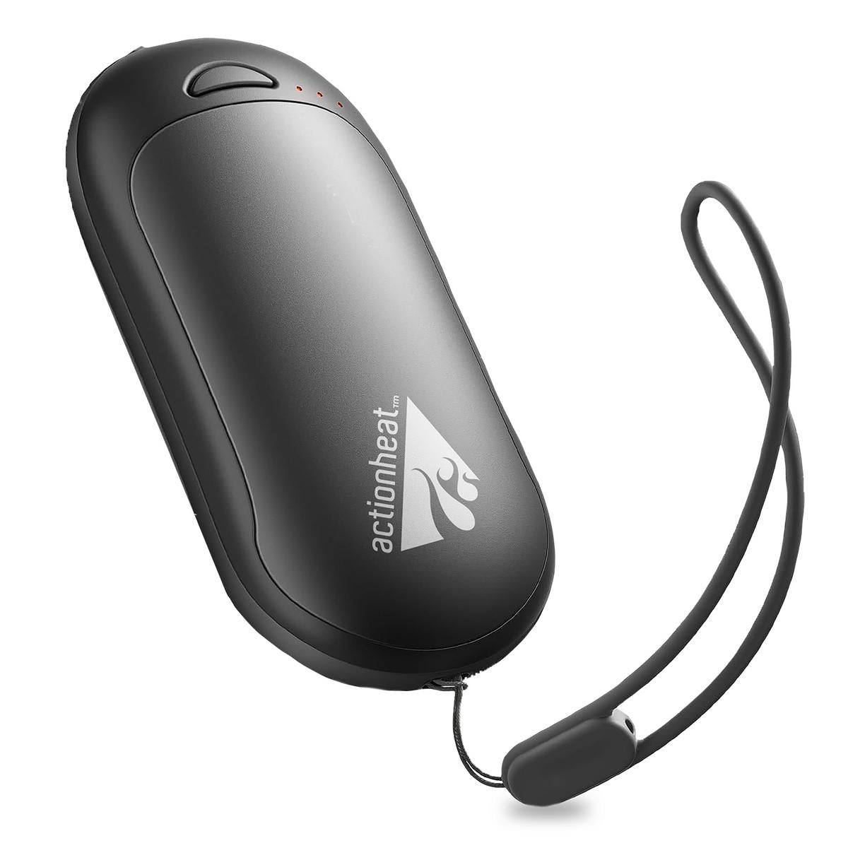 Action Heat 5v Electric Hand Warmer Grey