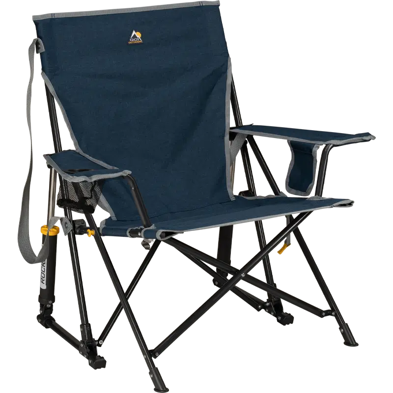 Gci Outdoor Kickback Rocker Chair Heather indigo