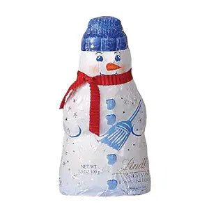 Lindt Milk Chocolate Small Snowman Hollow Figure
