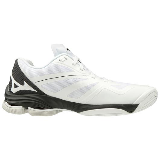 Mizuno Women's Wave Lightning Z6 Volleyball Shoe - White/Black White/Black