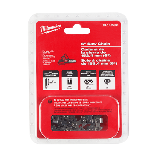 Milwaukee 6 In. Saw Chain