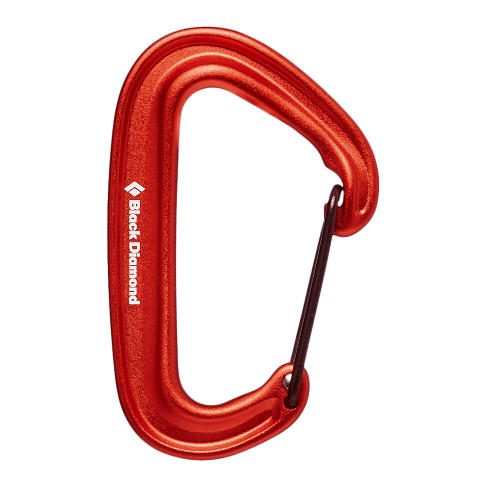 Black Diamond Equipm Miniwire Carabiner Red Red