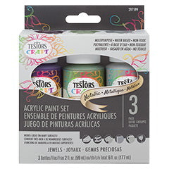 Testors Craft Paint Set 3color / 2OZ