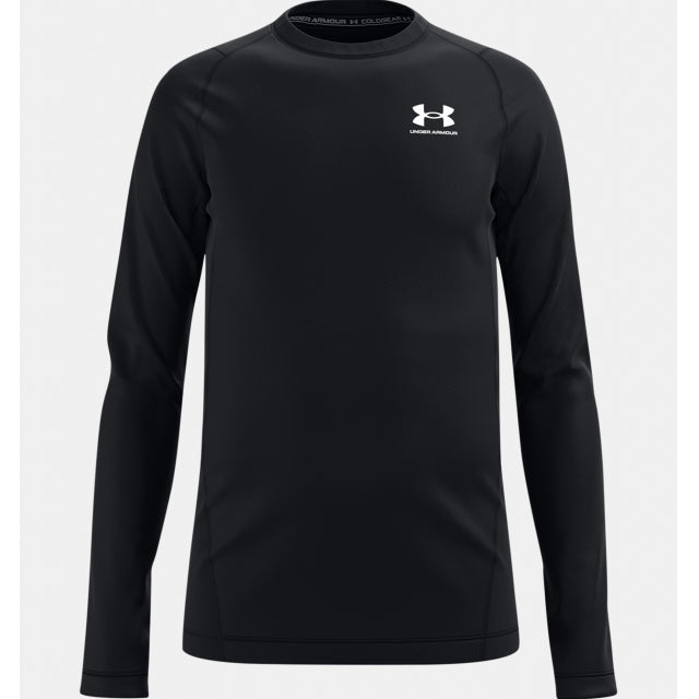 Under Armour Kids Cg Armour LS Black/white