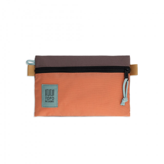 Topo Designs Accessory Bag Small Coral/Peppercorn