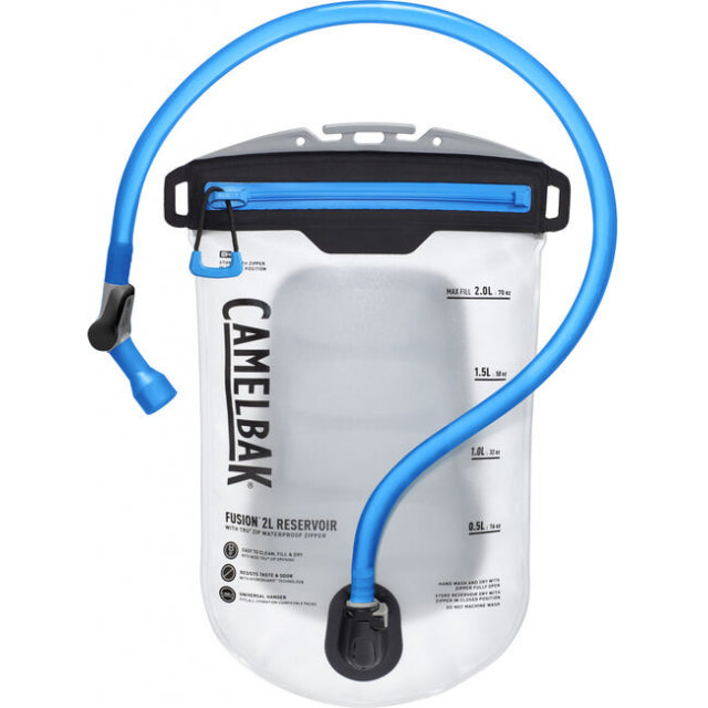 CamelBak Fusion 2L Reservoir with Tru Zip Waterproof Zipper Clear