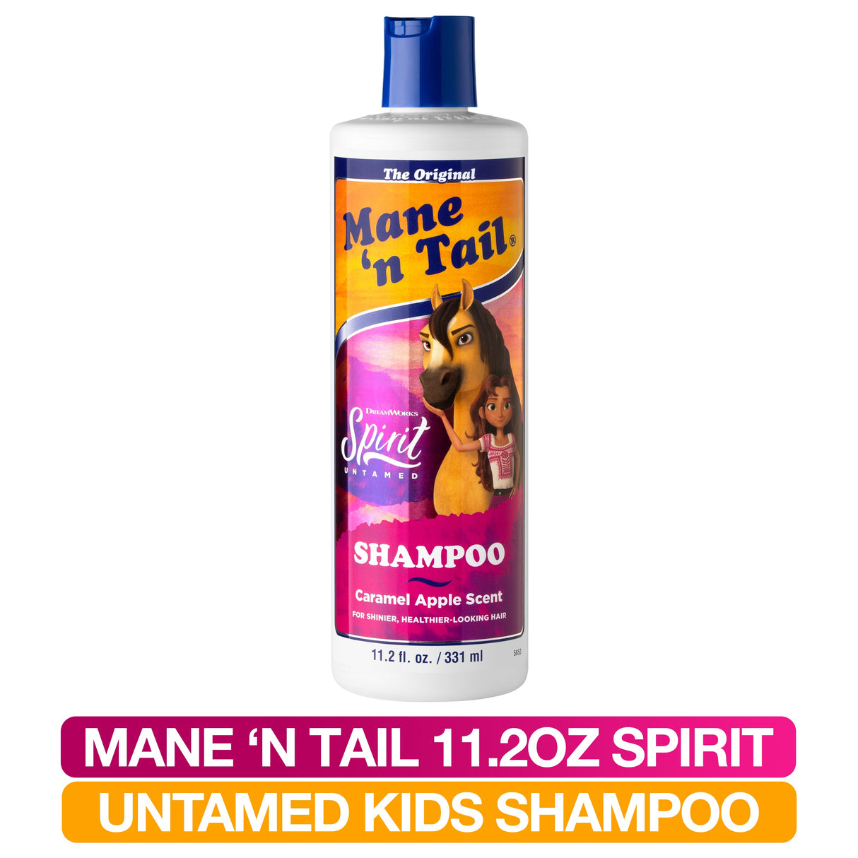 Mane n' Tail Spirit Untamed Kids Shampoo Caramel Apple Scented - 11.2oz / Carmel Apple