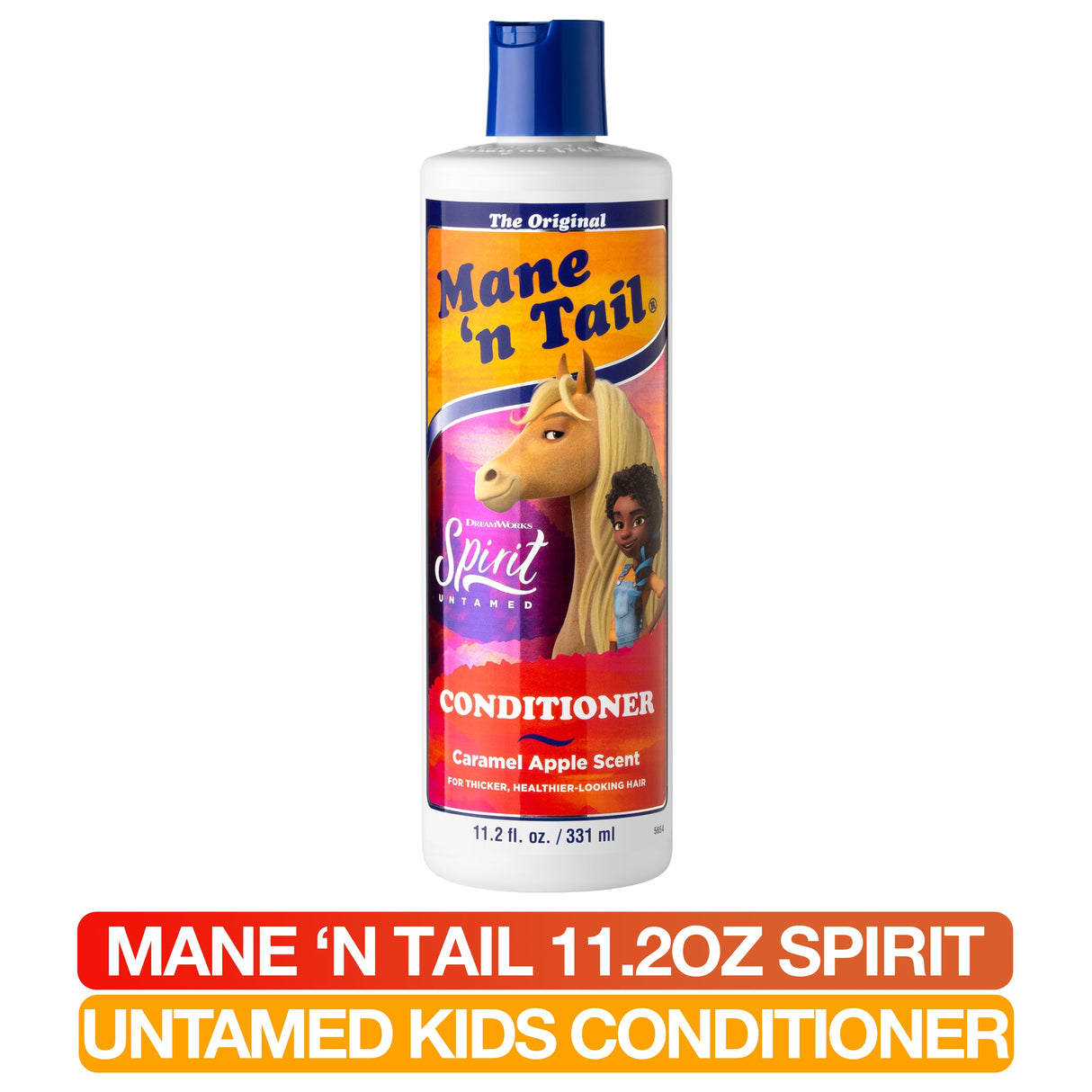 Mane n' Tail Spirit Untamed Kids Conditioner Caramel Apple Scented - 11.2oz / Carmel Apple