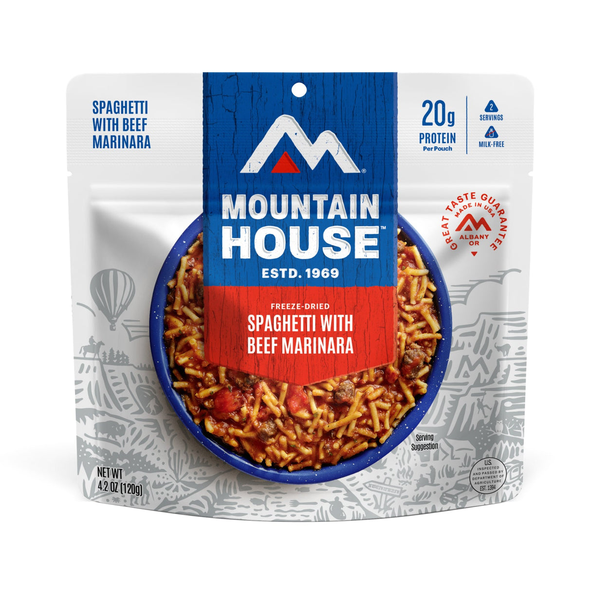 Mountain House Spaghetti Beef Meat Sauce Spaghetti/meat sauce