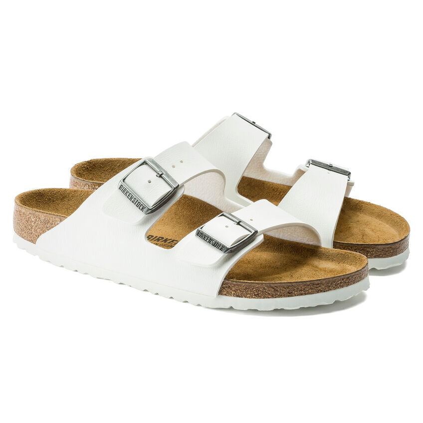 Birkenstock Arizona Birko-flor Sandal White