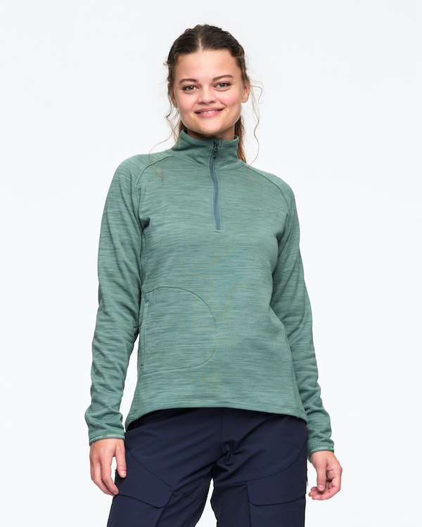 Kari Traa Women's Berthe Midlayer Half Zip Murk