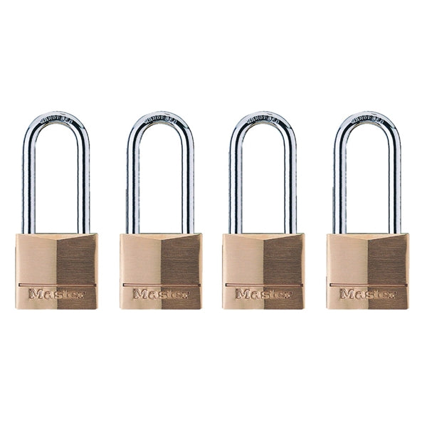 Master Lock Padlock Brass / / 4PK
