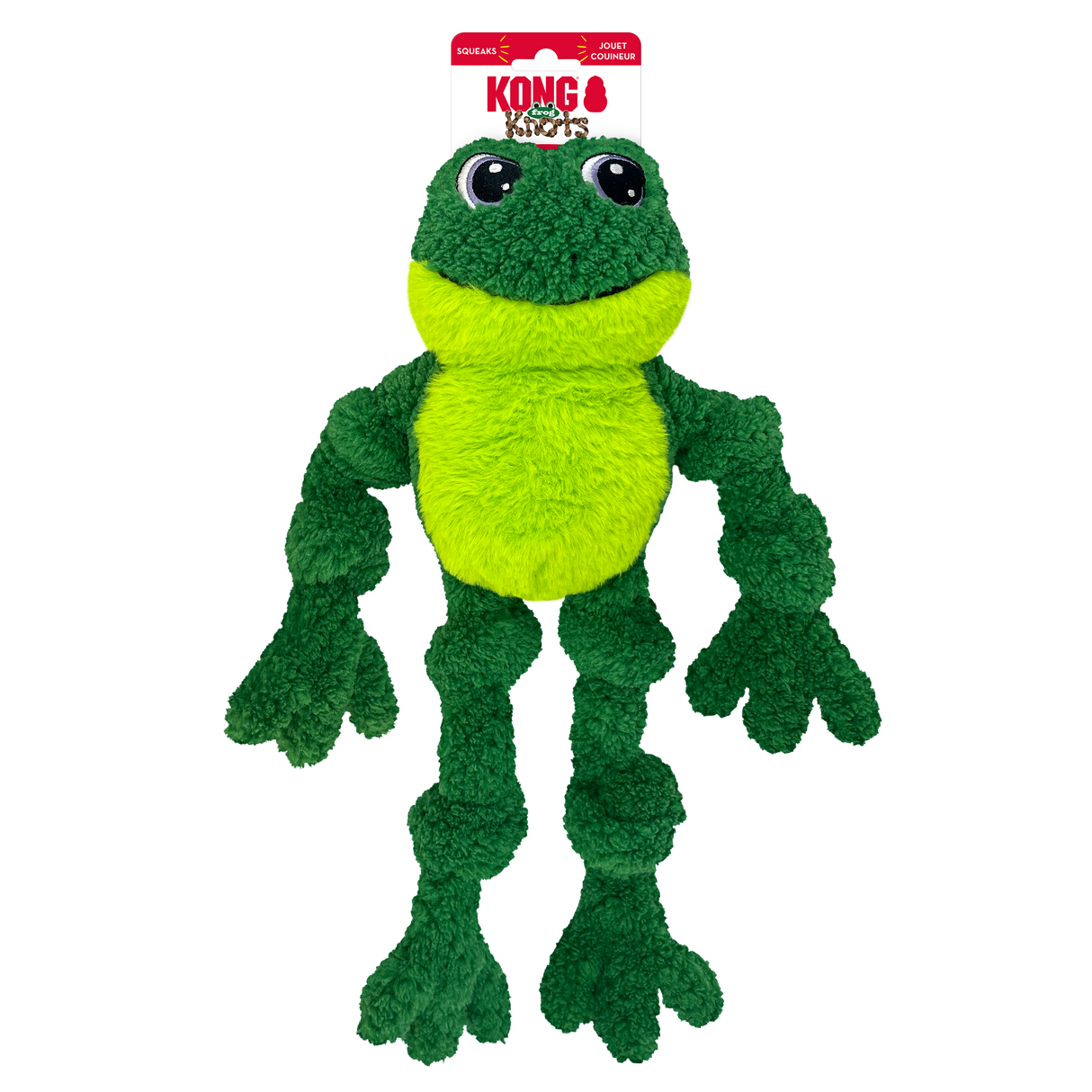 Kong Knots Frog Dog Toy - Large / X-Large Frog
