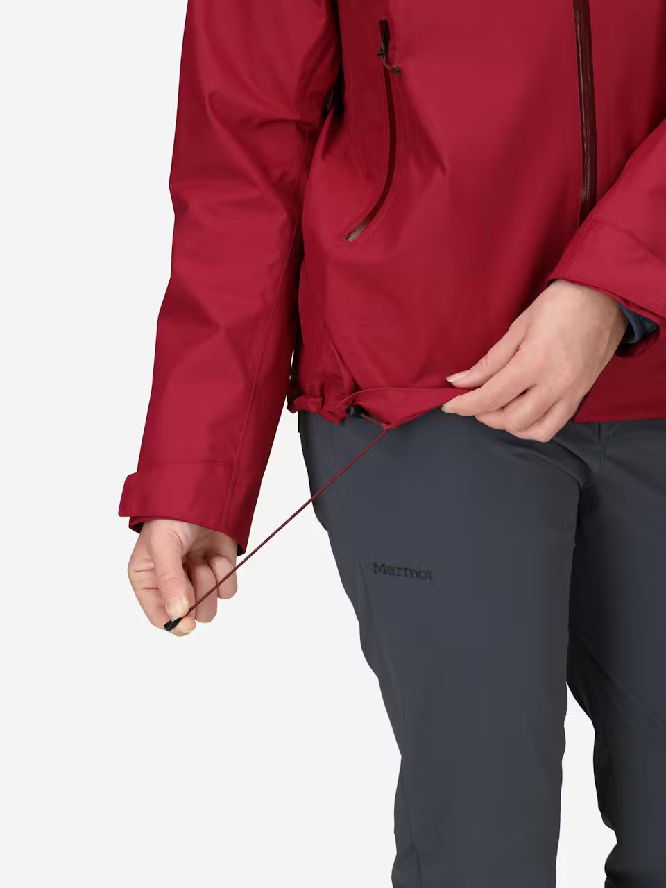 Marmot Womens Minimalist Pertex Jacket Red mulberry