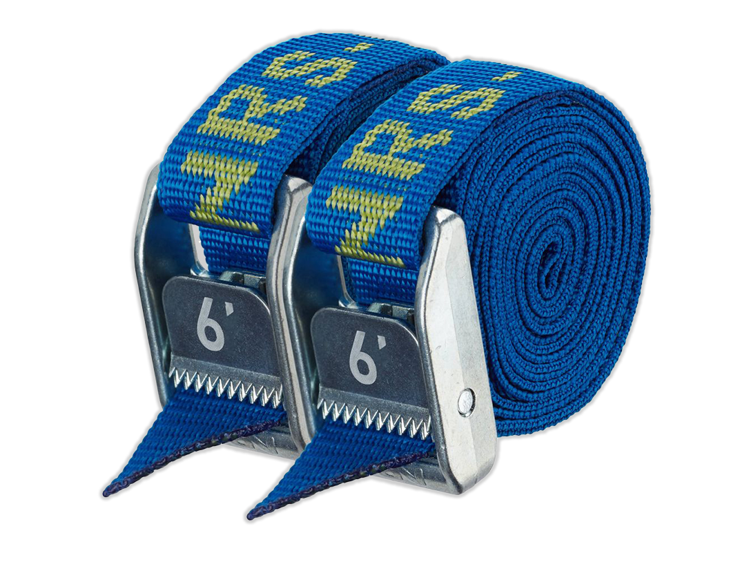 Northwest River Supp Nrs 1` Hd Tie-down Straps Iconicblue 6ftpair Iconicblue