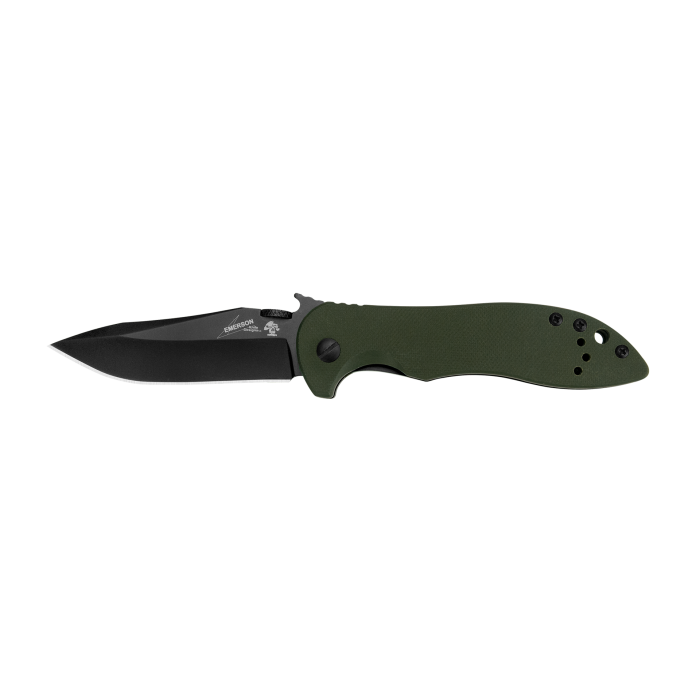 Kershaw Emerson Cqc-5k Knife - Olive Green Olv grn