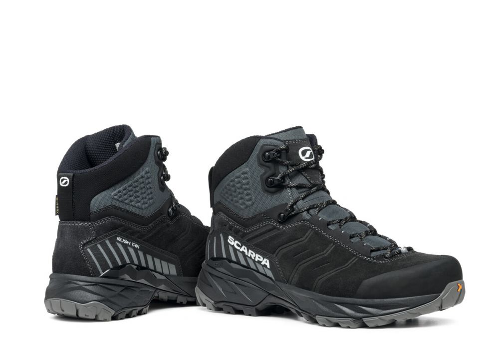 Scarpa Men's Rush TRK GTX Boot - Dark Anthracite/Black Dark Anthracite/Black