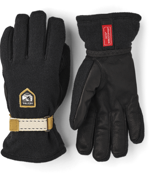 Hestra Gloves Windstopper Tour Black