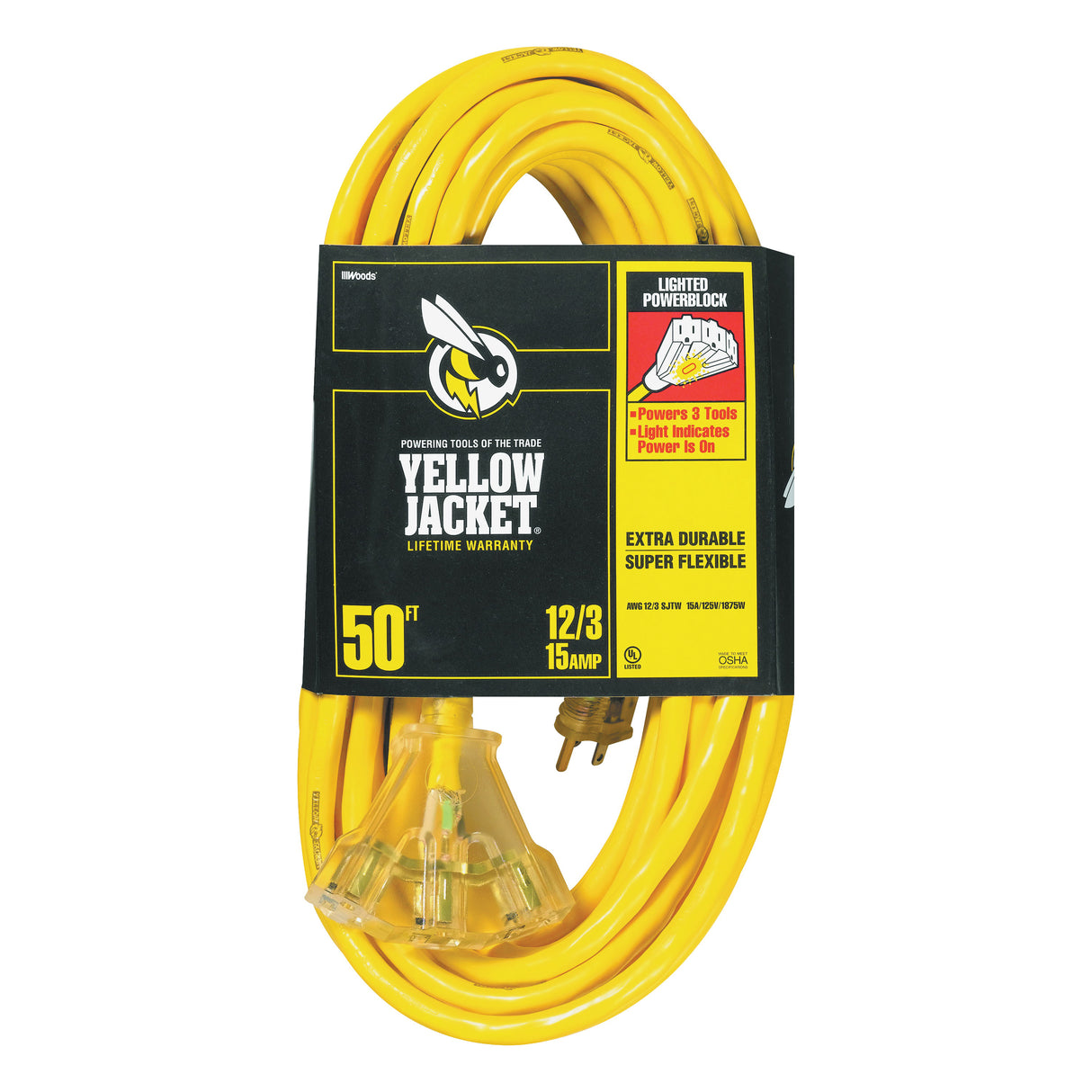 CCI Power Block Yellow / / 50FT_12/3
