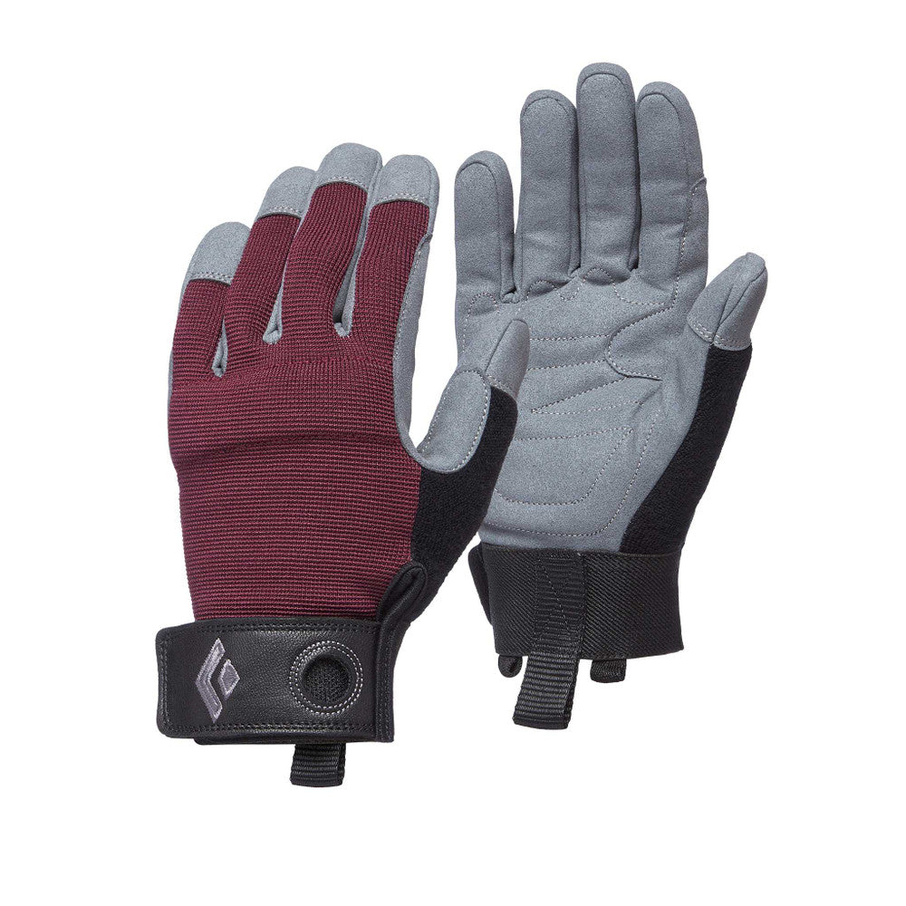 Black Diamond Equipm Womens Crag Glove Lg Bordeaux Bordeaux