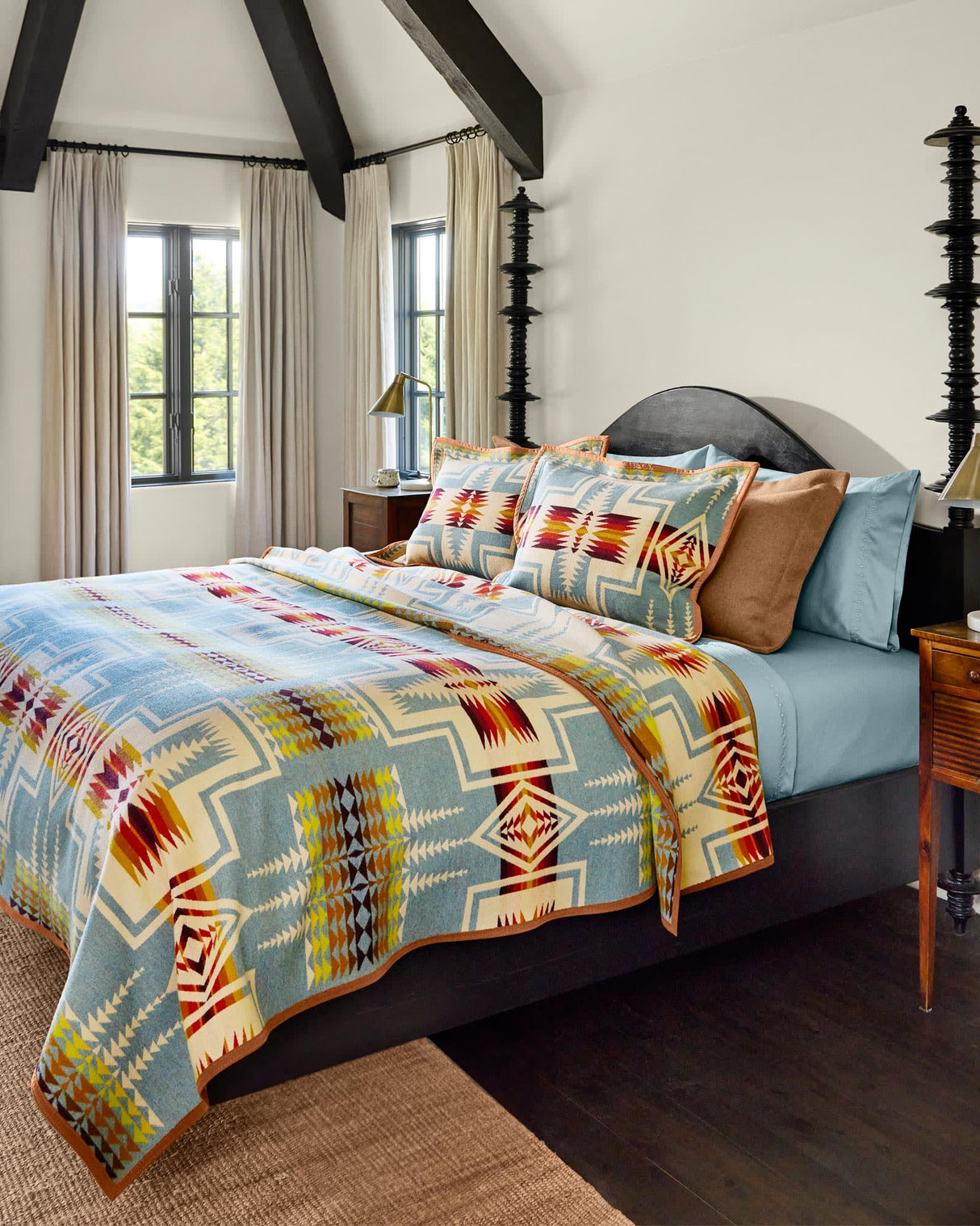 Pendleton Harding Jacquard Blanket Harding shale