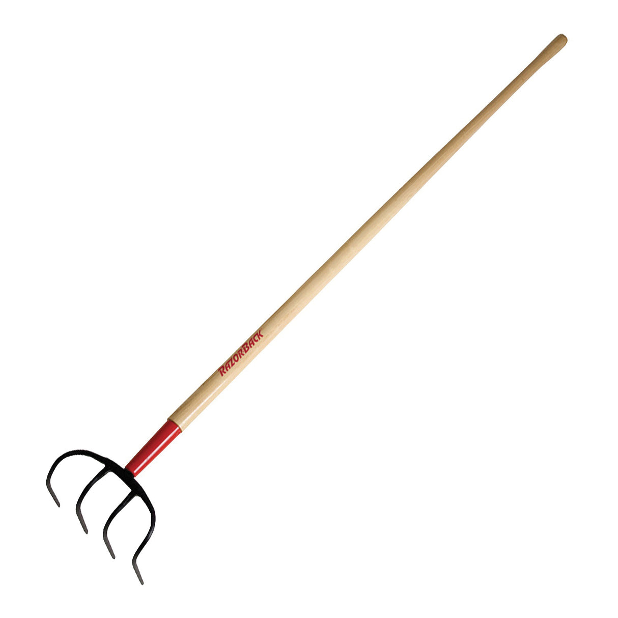 Razor-Back Manure/Refuse Hook with Handle 4_TINE