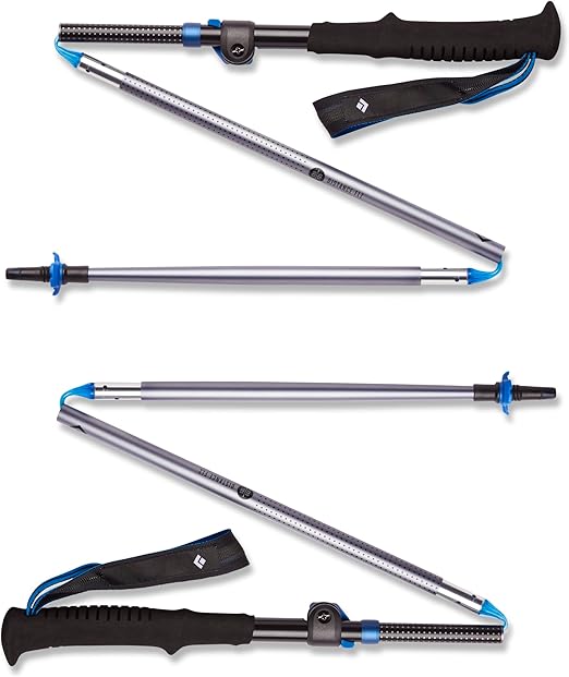 Black Diamond Equipm Distance Flz Trekking Poles 125cm Pewter Pewter