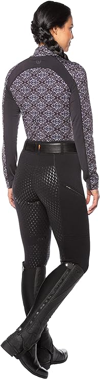 Kerrits Equestrian Apparel Power Stretch Full Seat Pocket Tight - Black Black
