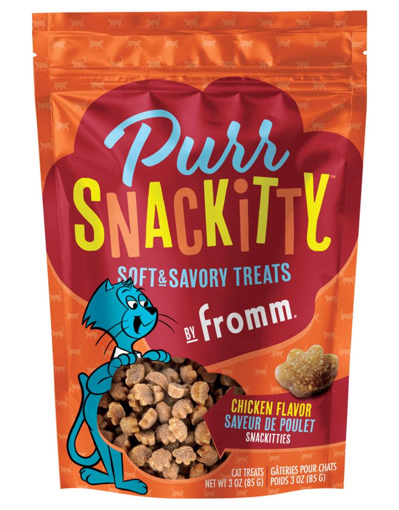 Fromm Family Pet Food Purrsnackitty Chicken Flavor Snackitties Cat Treats - 3 oz. Chicken