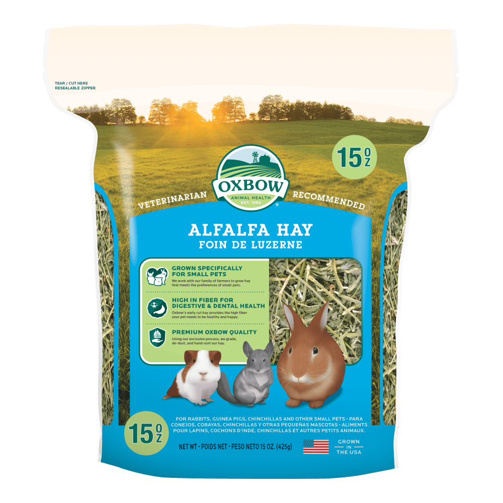 Oxbow Animal Health Alfalfa Hay - (15oz / 9lbs)
