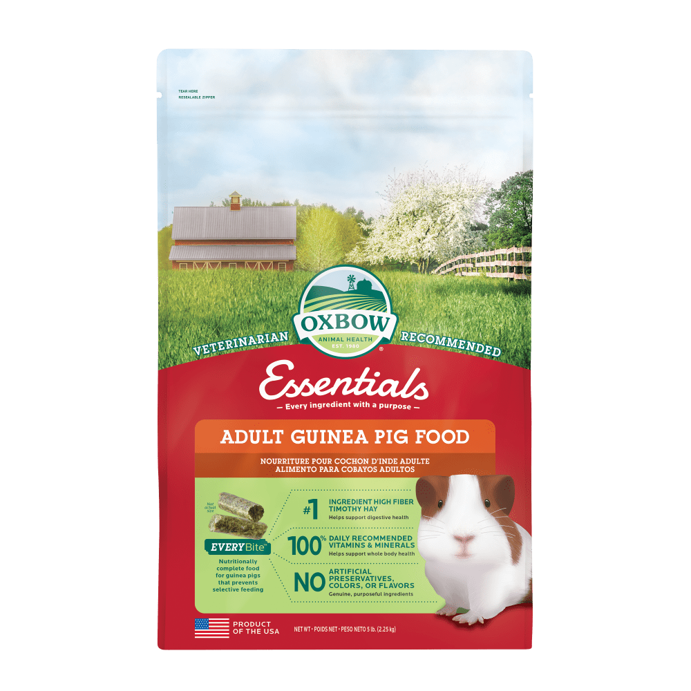 Oxbow Animal Health Essentials Adult Guinea Pig Food - (5lb / 10lb / 25lb)