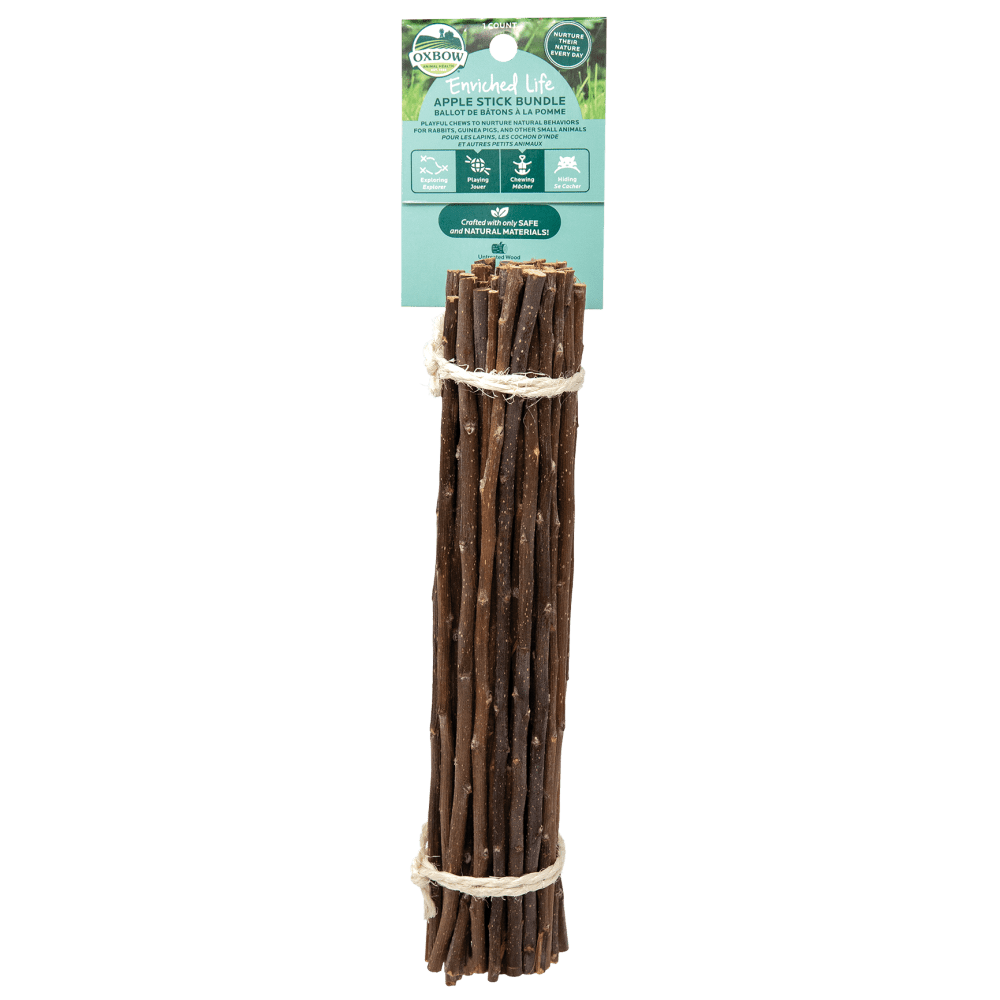 Oxbow Animal Health Enriched Life Apple Stick Bundle Chews