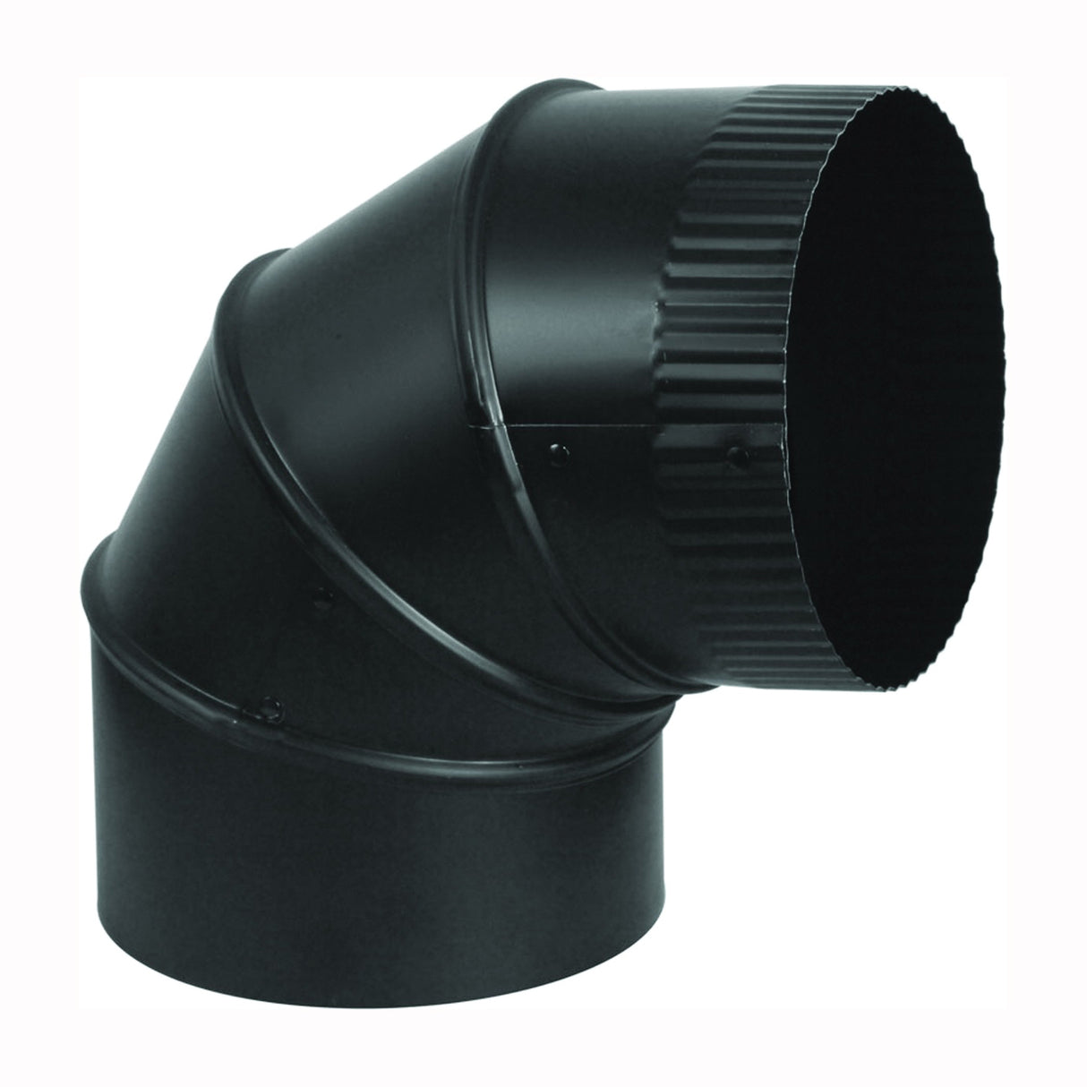 Imperial Stove Pipe Elbow Black / / 24GA