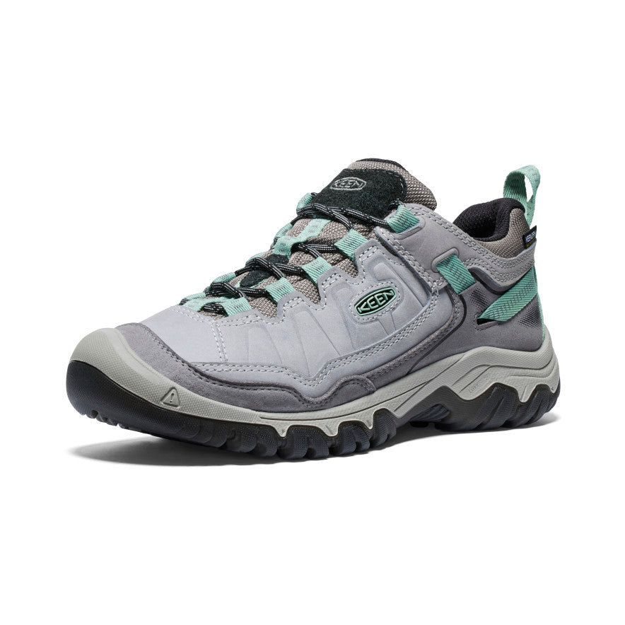 Keen Women's Targhee IV Waterproof Shoe - Alloy/Granite Green