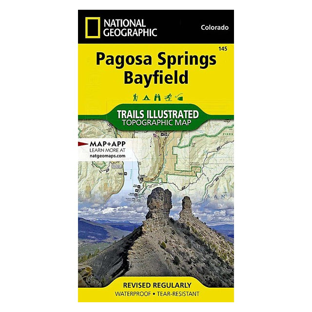 National Geographic Maps Pagosa Springs/bayfield Trail Map