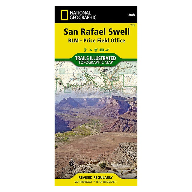 National Geographic Maps San Rafael Swell Trail Map