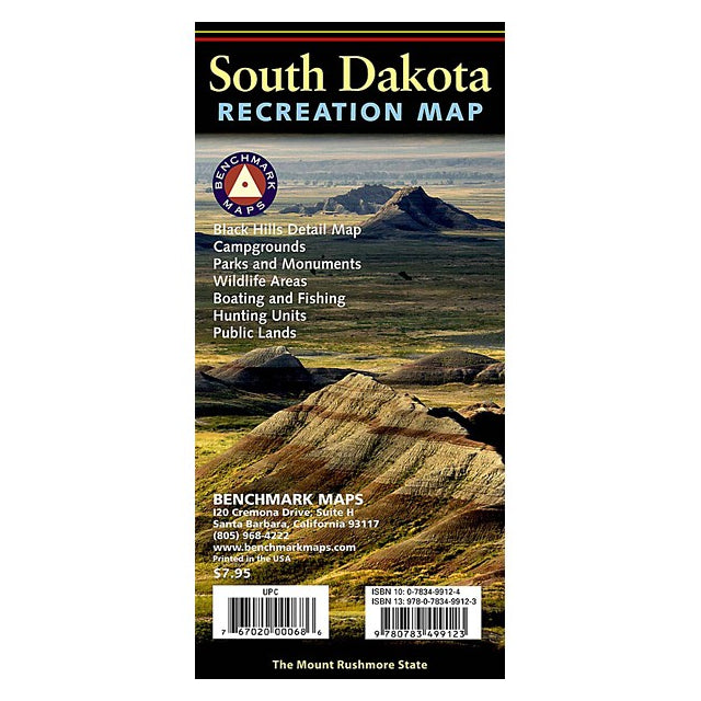 National Geographic Maps South Dakota Recreation Map