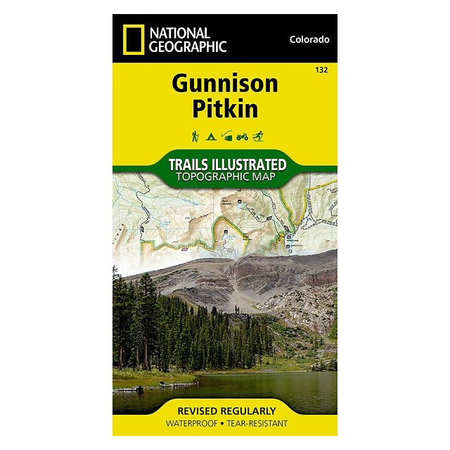 National Geographic Maps Gunnison/pitkin Trail Map
