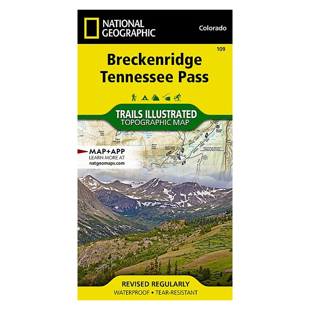 National Geographic Maps Breckenridge Tennessee Pass Map