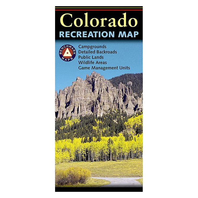 National Geographic Maps Benchmark Colorado Recreation Map