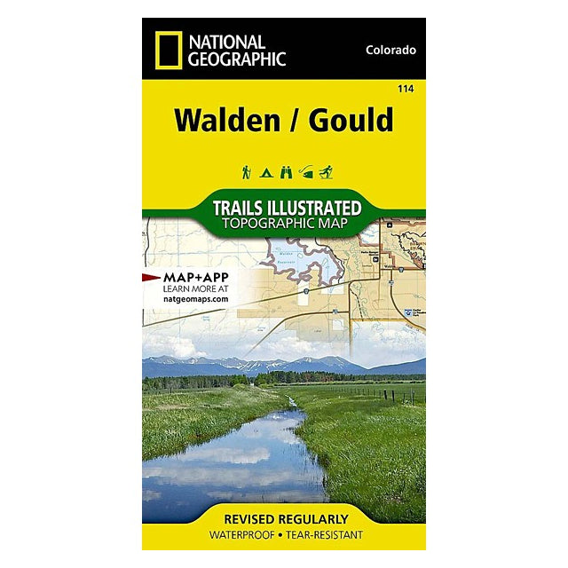 National Geographic Maps Walden/gould Trail Map