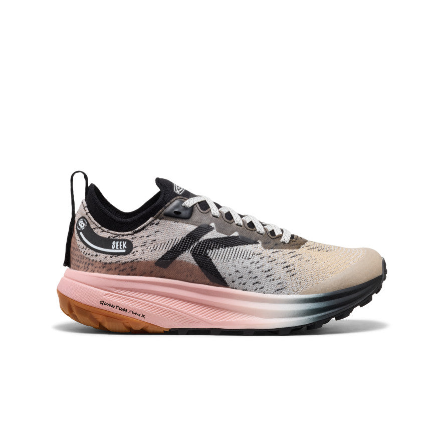 Keen Footwear Seek Womens Trail Runner Black/sunset sand