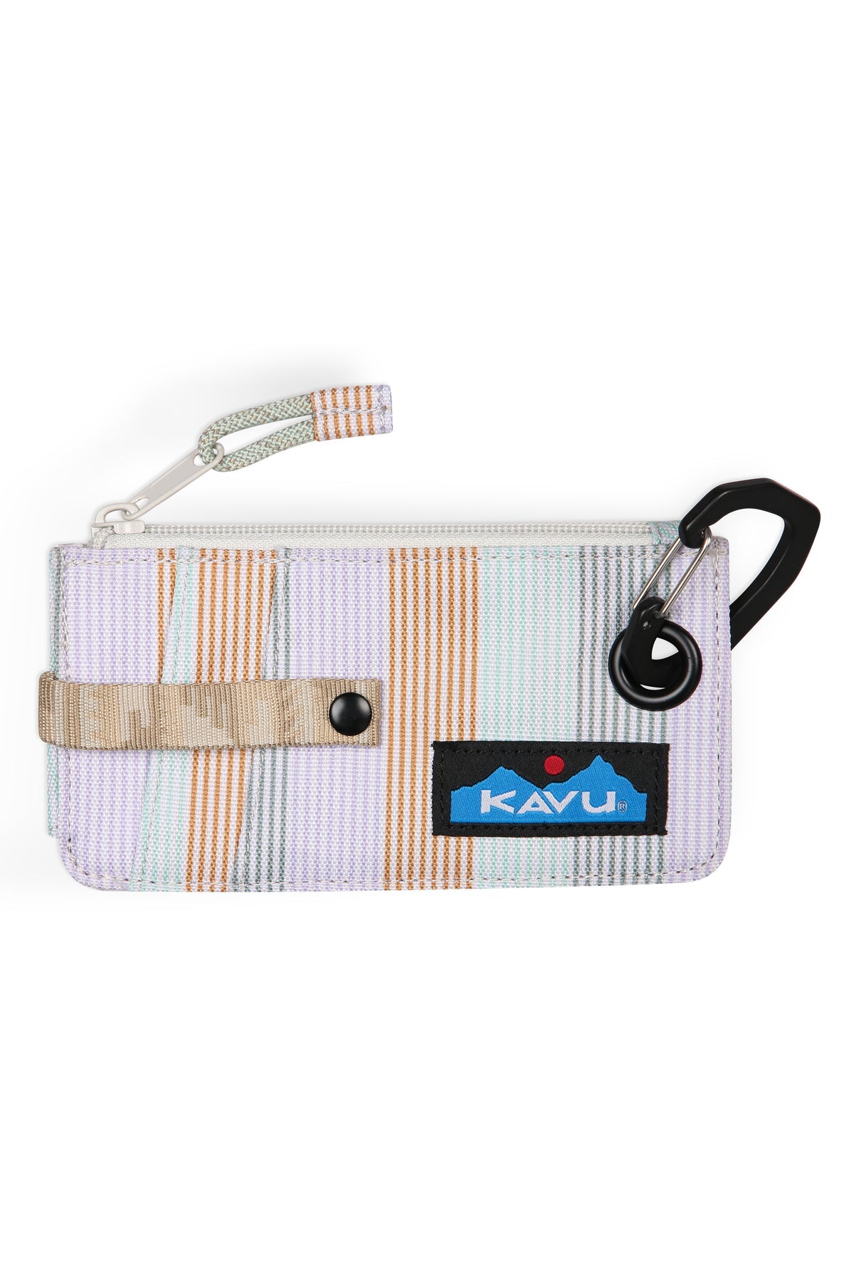Kavu Clipper Card Case Wallet Serene Stripe