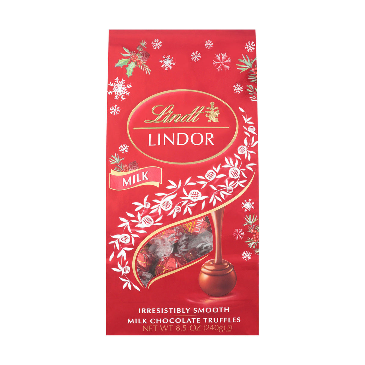 Lindt Lindor Holiday Milk Chocolate Truffles