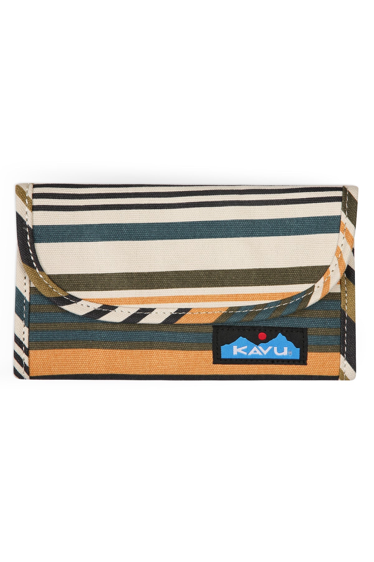 Kavu Big Spender Wallet Kelp Stripe