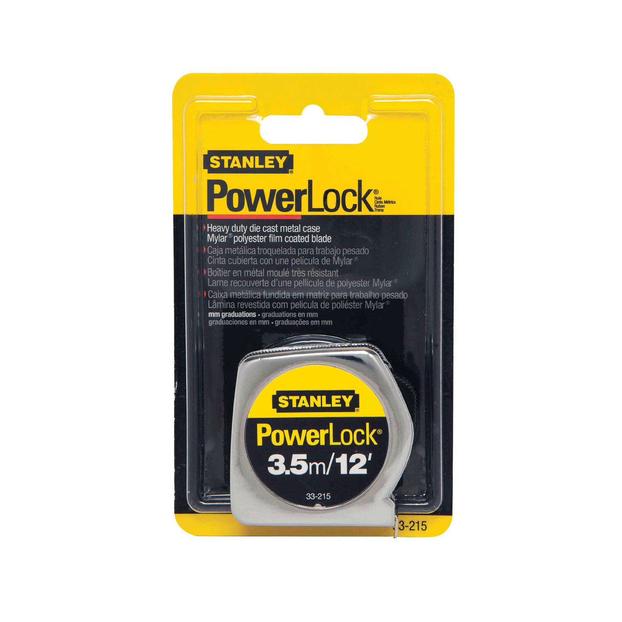 Stanley Tools PowerLock 12 ft x 3/4 in Tape Measure