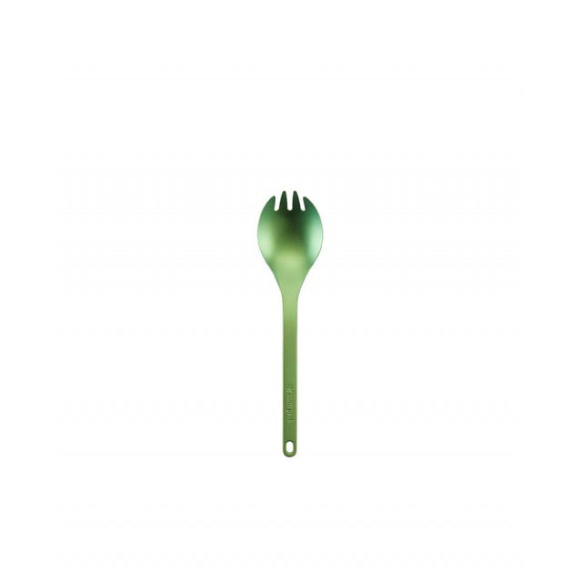 Snow Peak Titanium Spork Green